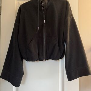 Women's Black Teddy Jacket